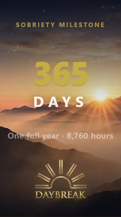 Daybreak video: track your milestone