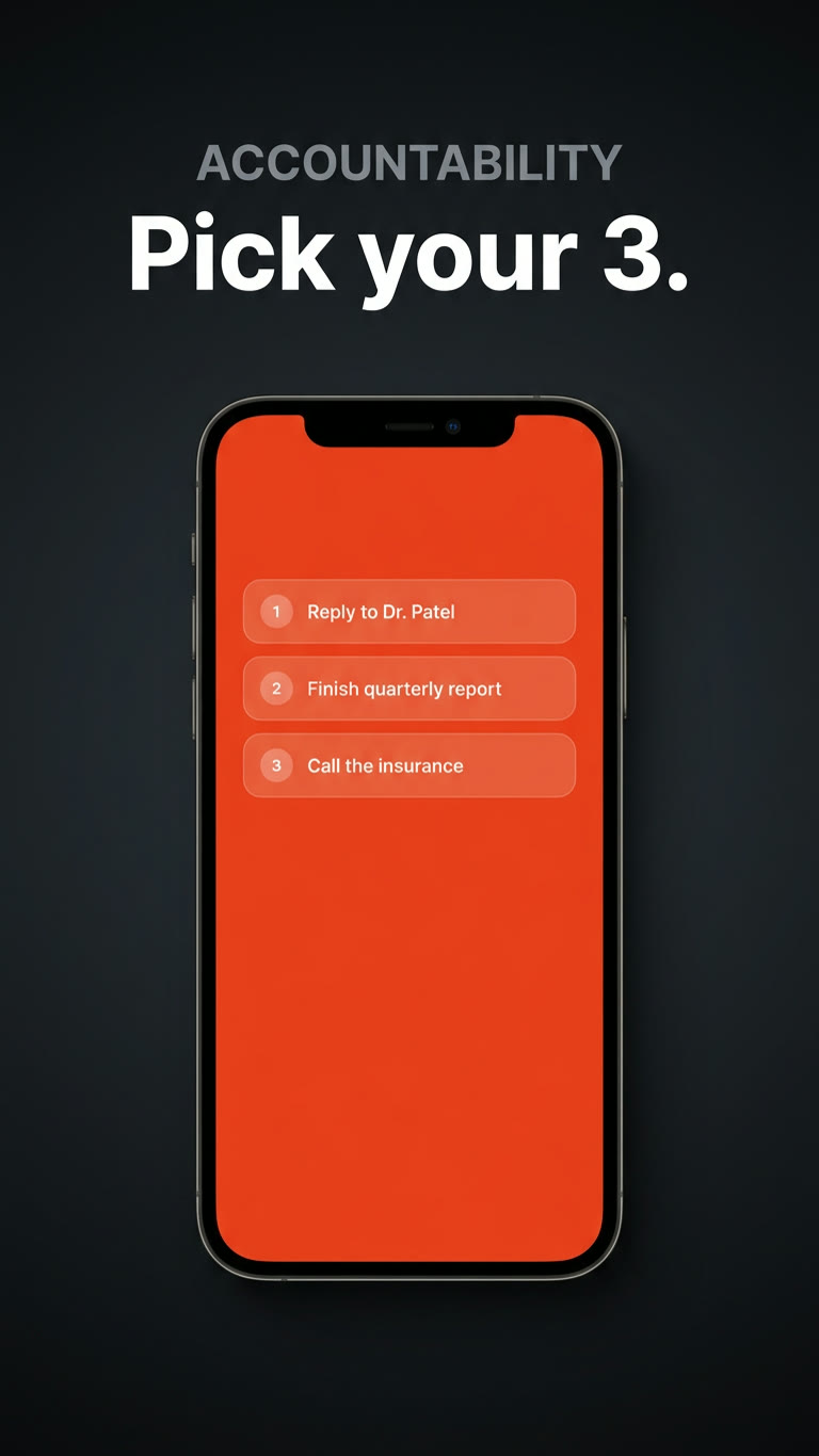 Naggr: pick your 3 tasks